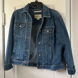 Eddie Bauer Jean jacket. New condition.